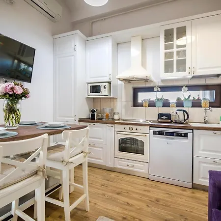 公寓 Penthouse With Sauna And Terrace