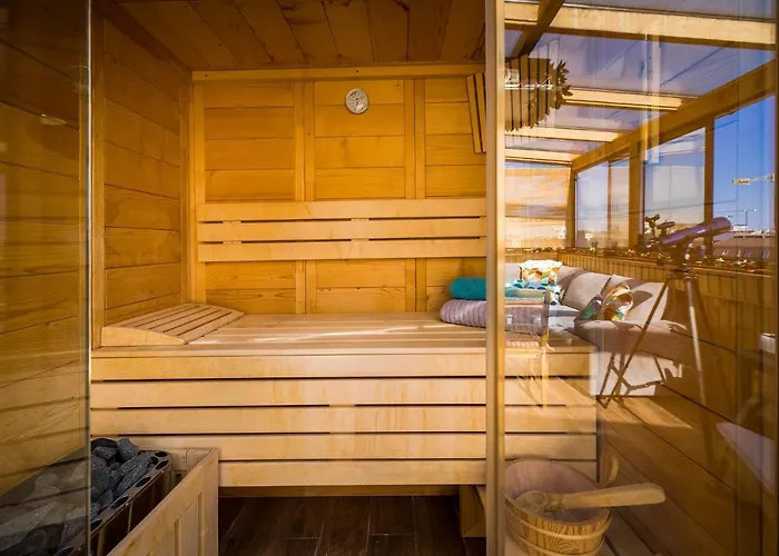 Penthouse With Sauna And Terrace Daire Bükreş